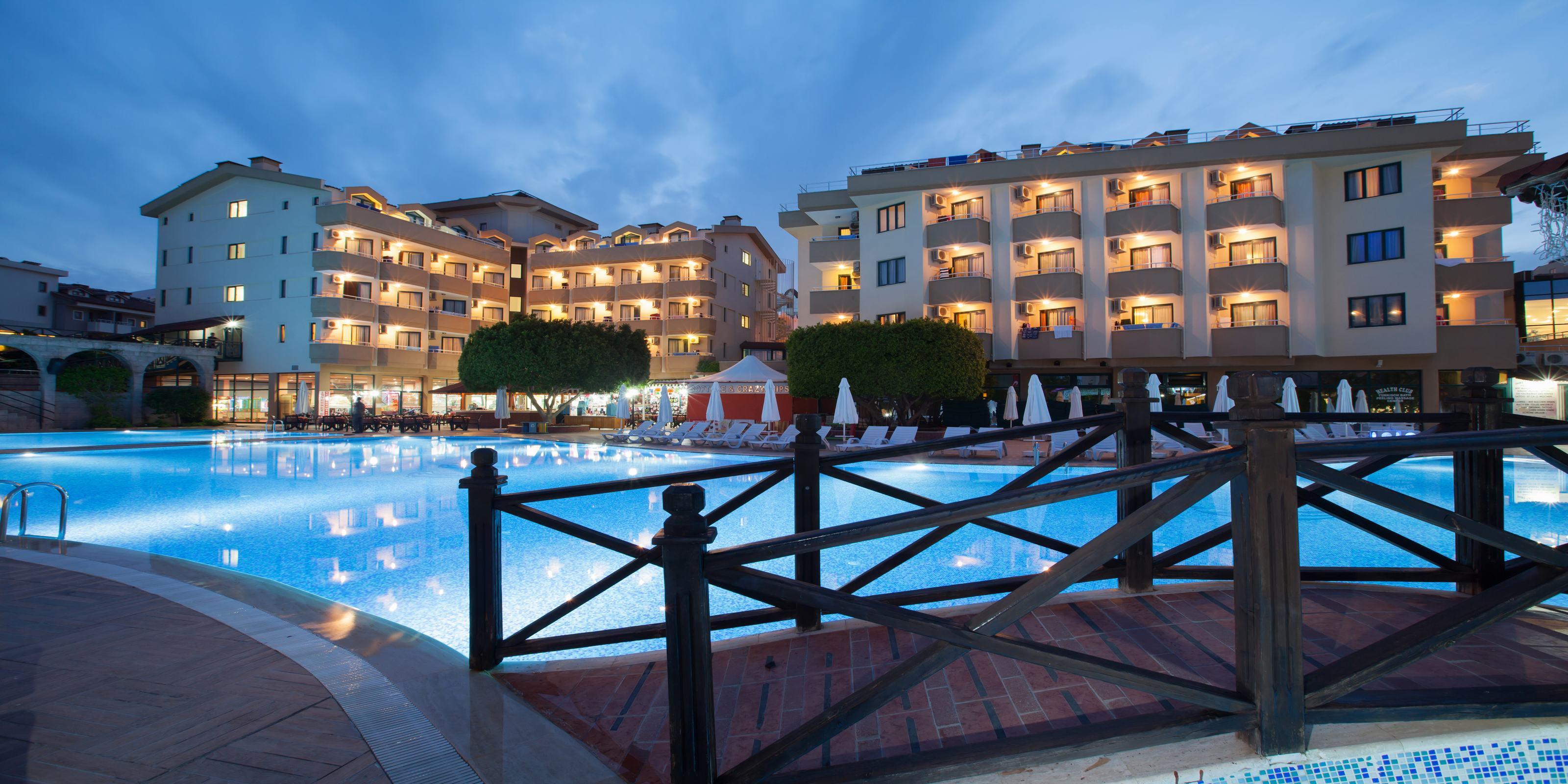 Grand Seker Hotel Side Exterior foto