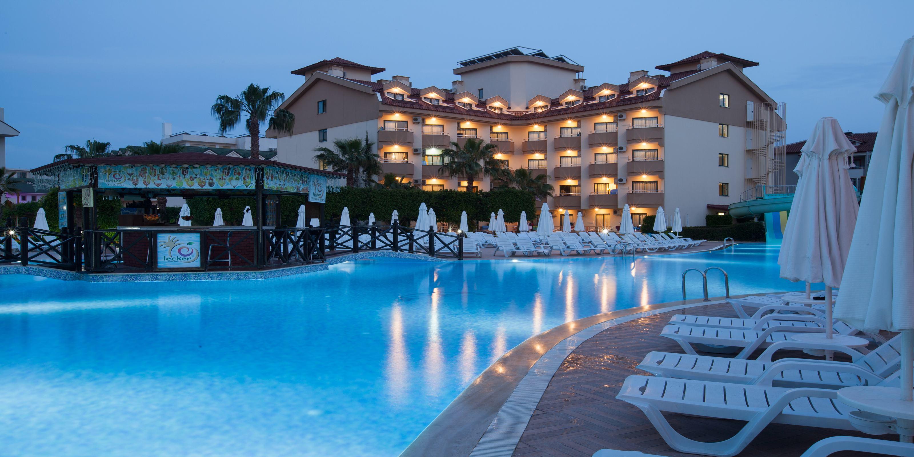 Grand Seker Hotel Side Exterior foto