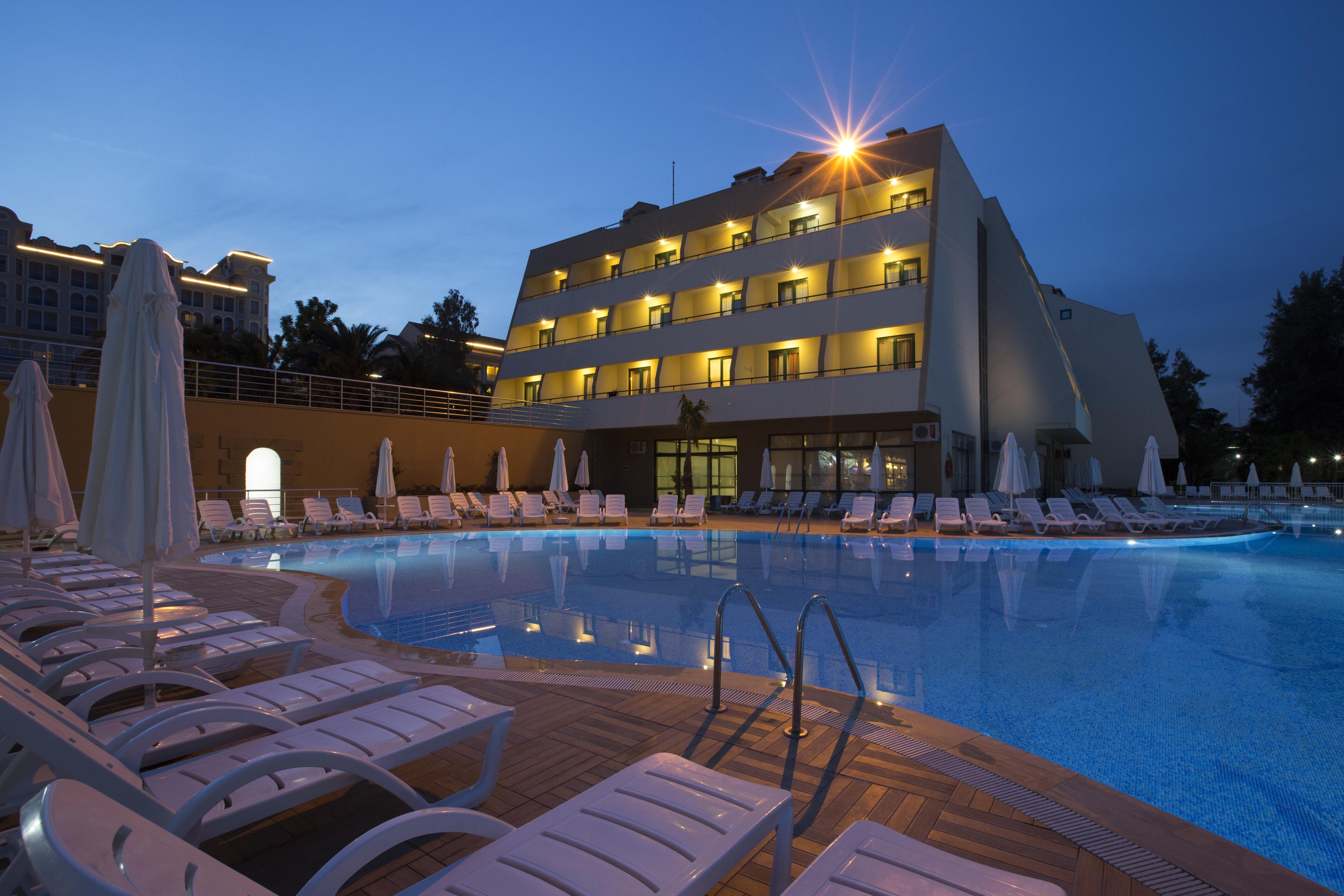 Grand Seker Hotel Side Exterior foto