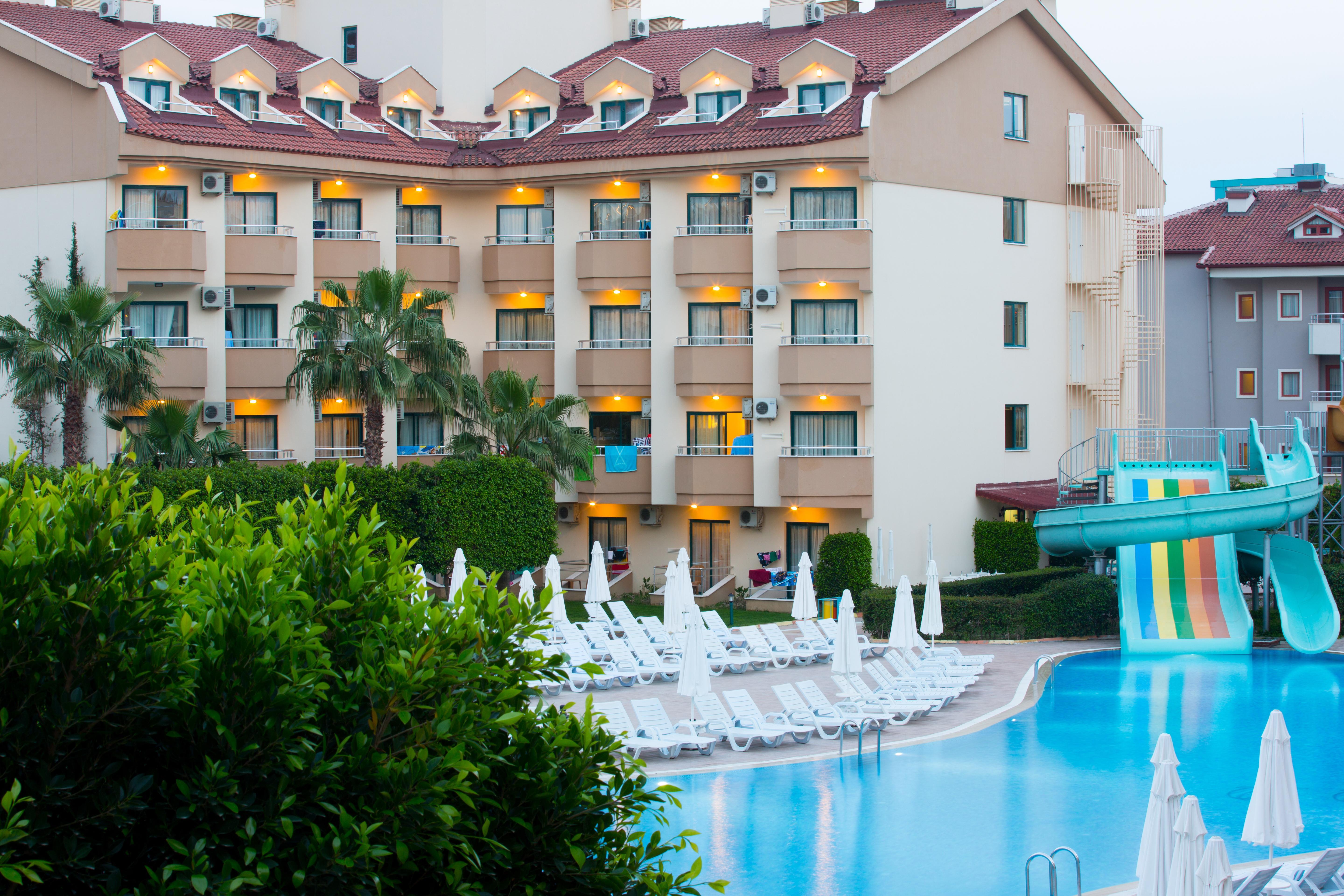 Grand Seker Hotel Side Exterior foto